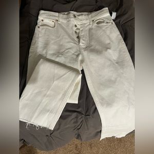 Gap Vintage Slim white jeans